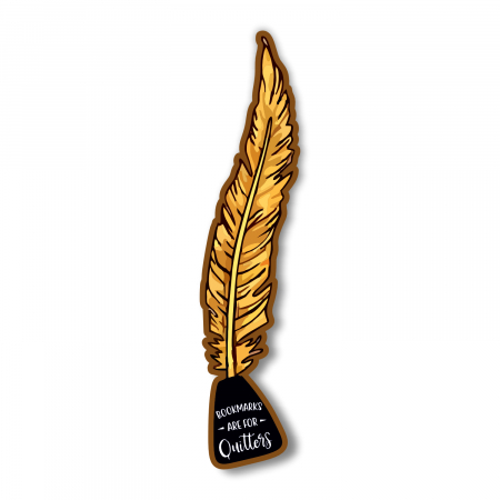 Semn de carte - Semne de carte Feather pen, 15 cm