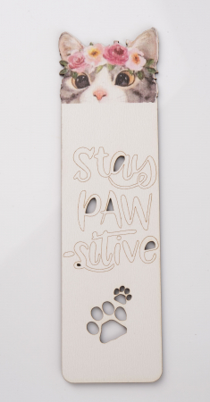 Semn de carte - Semne de carte Peaking Cat plastic