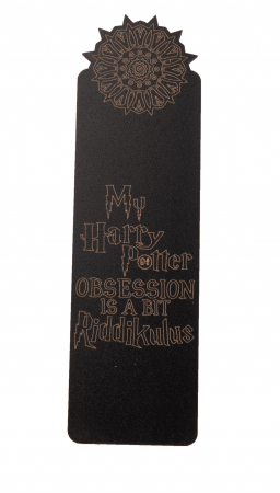 Semne de carte gravate cu Harry Potter Hogwards