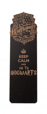 Semn de carte - Semne de carte gravate cu Hufflepuff