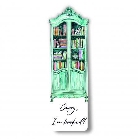 Semn de carte - Semne de carte Bookshelf plastic, 15 cm