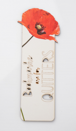 Semne de carte Poppy, 15cm