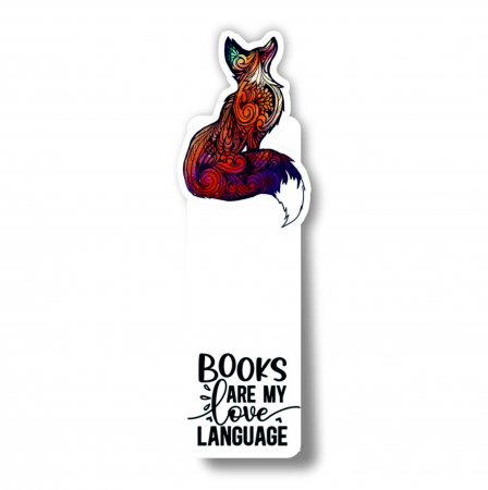 Semn de carte - Semne de carte Mandala fox plastic, 15 cm