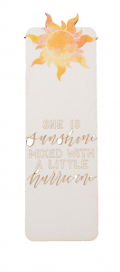 Semn de carte - Semne de carte Sunshine plastic, 15cm