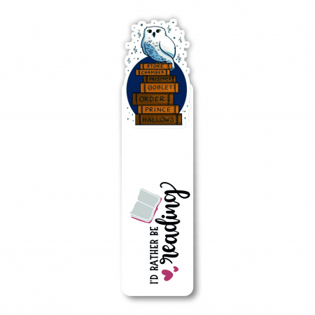 Semn de carte - Semne de carte Owl on books lemn, 15 cm