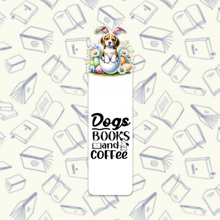 Semn de carte - Semne de carte de Paste model Beagle, 15 cm