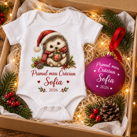 Seturi Cadou Personalizate de Craciun - Set Cadou „Prima Magie de Craciun”