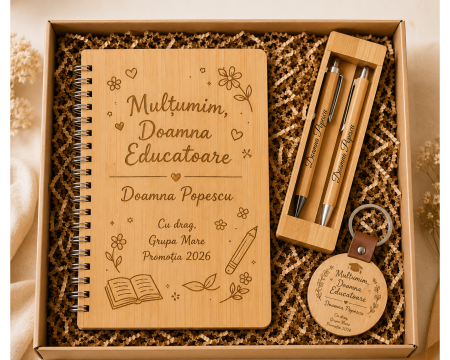 Cadouri absolvire - Set absolvire pentru educatoare
