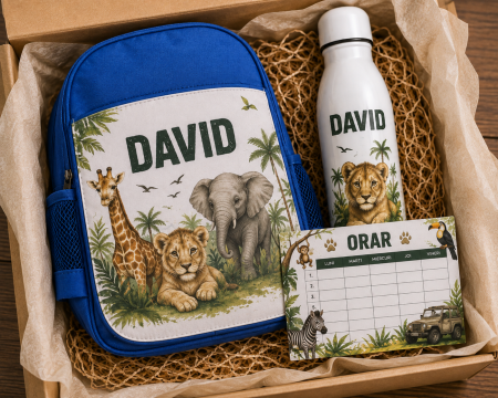 Back to School - Set Back to School personalizat Safari