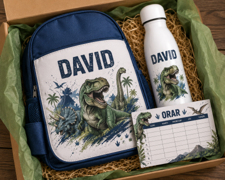 Back to School - Set Back to School personalizat Dinozauri