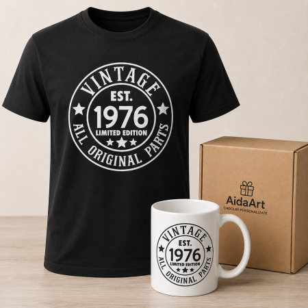 Seturi Cadou Personalizate - Set cadou personalizat cu tricou si cana