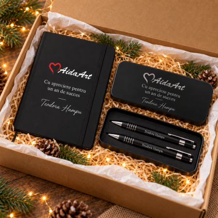 Seturi Cadou Personalizate - Set Cadou Corporate de Craciun Succes Impreuna
