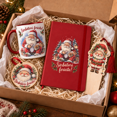 Seturi Cadou Personalizate de Craciun - Set Cadou Personalizat de Craciun „Magia Sarbatorilor”