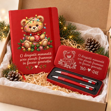 Seturi Cadou Personalizate - Set Cadou de Craciun Povesti Frumoase pentru Diriginta