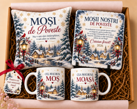 Seturi Cadou Personalizate de Craciun - Set cadou de Craciun pentru mosi