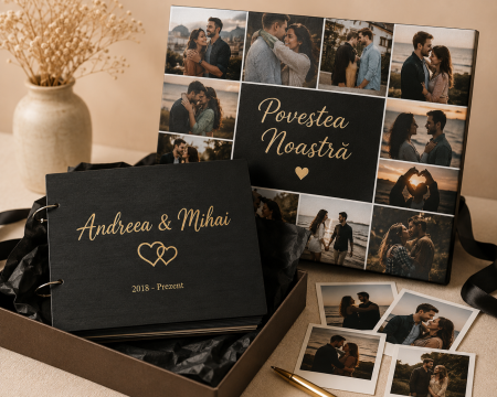 Seturi Cadou Personalizate - Set cadou premium „Povestea Noastra”