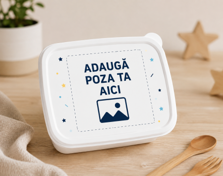 Back to School - Lunchbox personalizat cu fotografia copilului