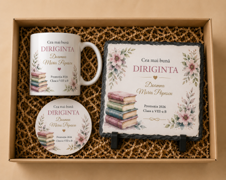 Cadouri absolvire - Set personalizat cadou pentru diriginta
