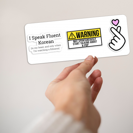 Stickere - Stickere personalizate Kpop 6 cm