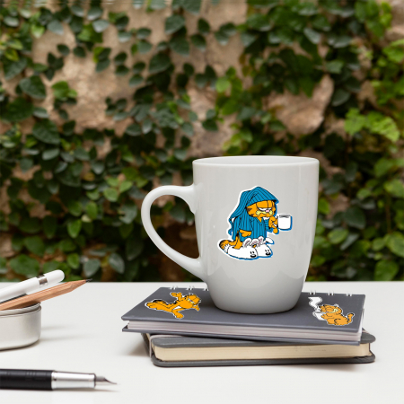 Stickere personalizate Garfield 6 cm [2]