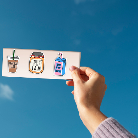 Stickere - Stickere personalizate Teacher fuel 6 cm