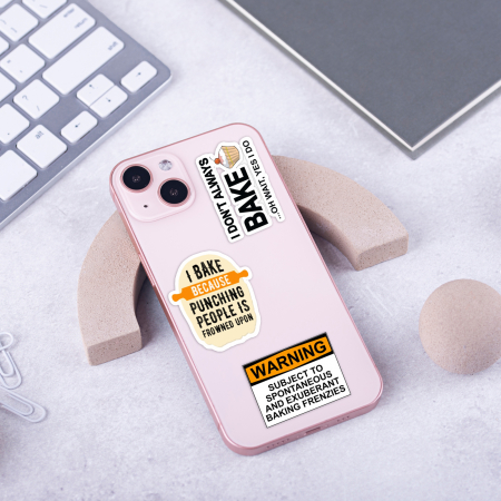 Stickere - Stickere personalizate Baking 6 cm