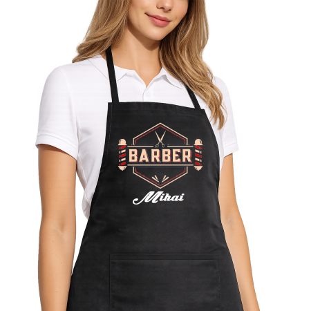 Textile Personalizate - Sort personalizat pentru frizer Urban Barber