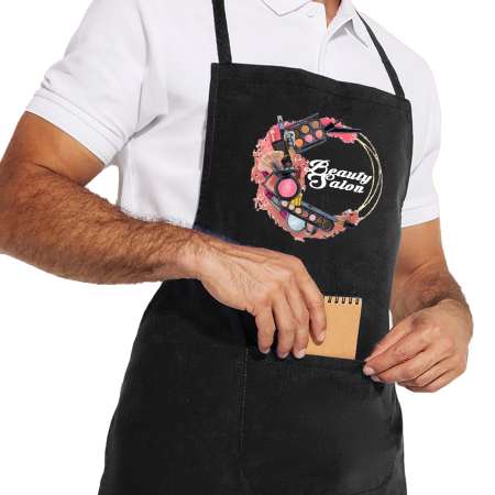 Textile Personalizate - Șorț personalizat pentru makeup artist Color Flow