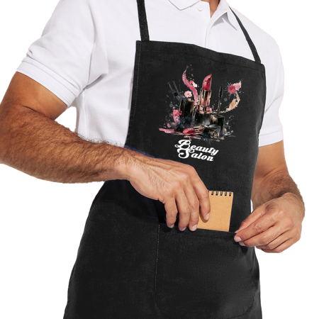 Textile Personalizate - Șorț personalizat pentru makeup artist Icon Beauty