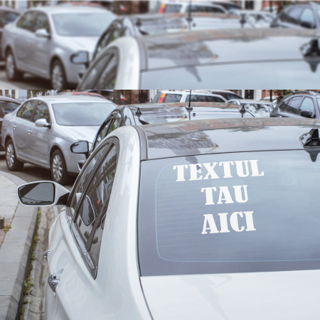 Stickere - Sticker personalizat cu text
