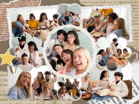 Cu poza - Tablou personalizat cu 9 poze colaj