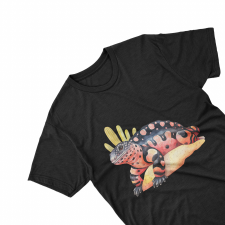 Tricou din bumbac personalizat cu imagine - Broasca Watercolor model 6 [1]