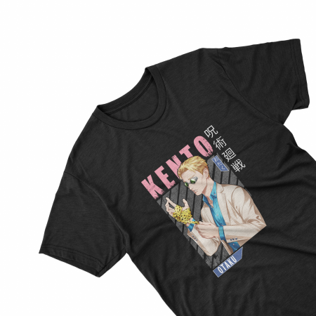 Textile Personalizate - Tricouri personalizate cu anime Jujutsu Kaisen Kento negru
