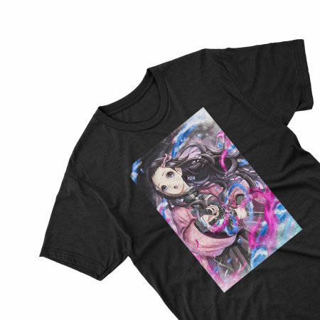 Tricouri - Tricouri personalizate cu anime Nezuho negru