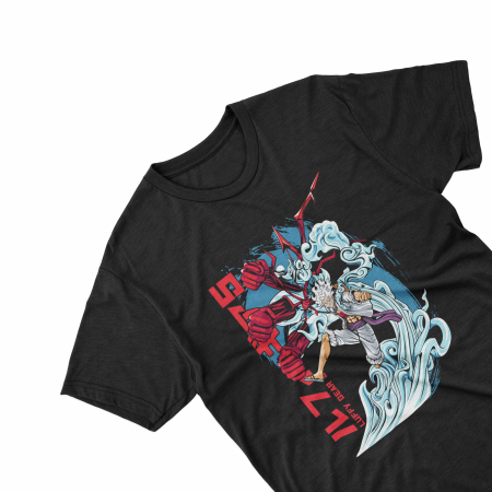 Tricouri personalizate - Tricouri personalizate cu anime Gear 5 negru
