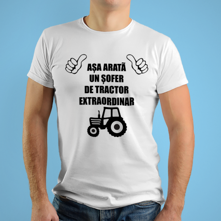 Tricouri personalizate cu mesaj Sofer de tractor [1]