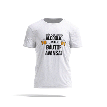 Tricouri personalizate cu mesaj Bautor avansat [1]