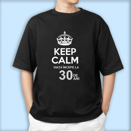 Tricouri personalizate - Tricouri personalizate cu mesaj Keep calm