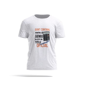 Tricouri personalizate cu mesaj Sunt contabil [1]