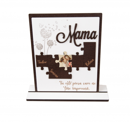 Trofee - Trofeu Personalizat cu suport cu mesaj pentru mama
