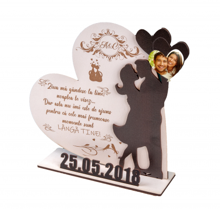 Trofeu Personalizat cu mesaj La multi ani Relatie [1]