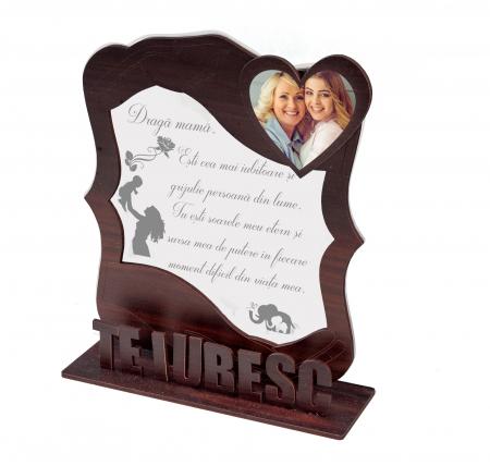 Trofeu Personalizat cu mesaj pentru Mama [1]