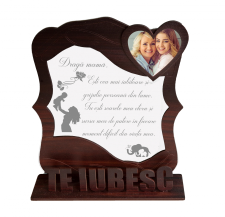 Trofee - Trofeu Personalizat cu mesaj pentru Mama