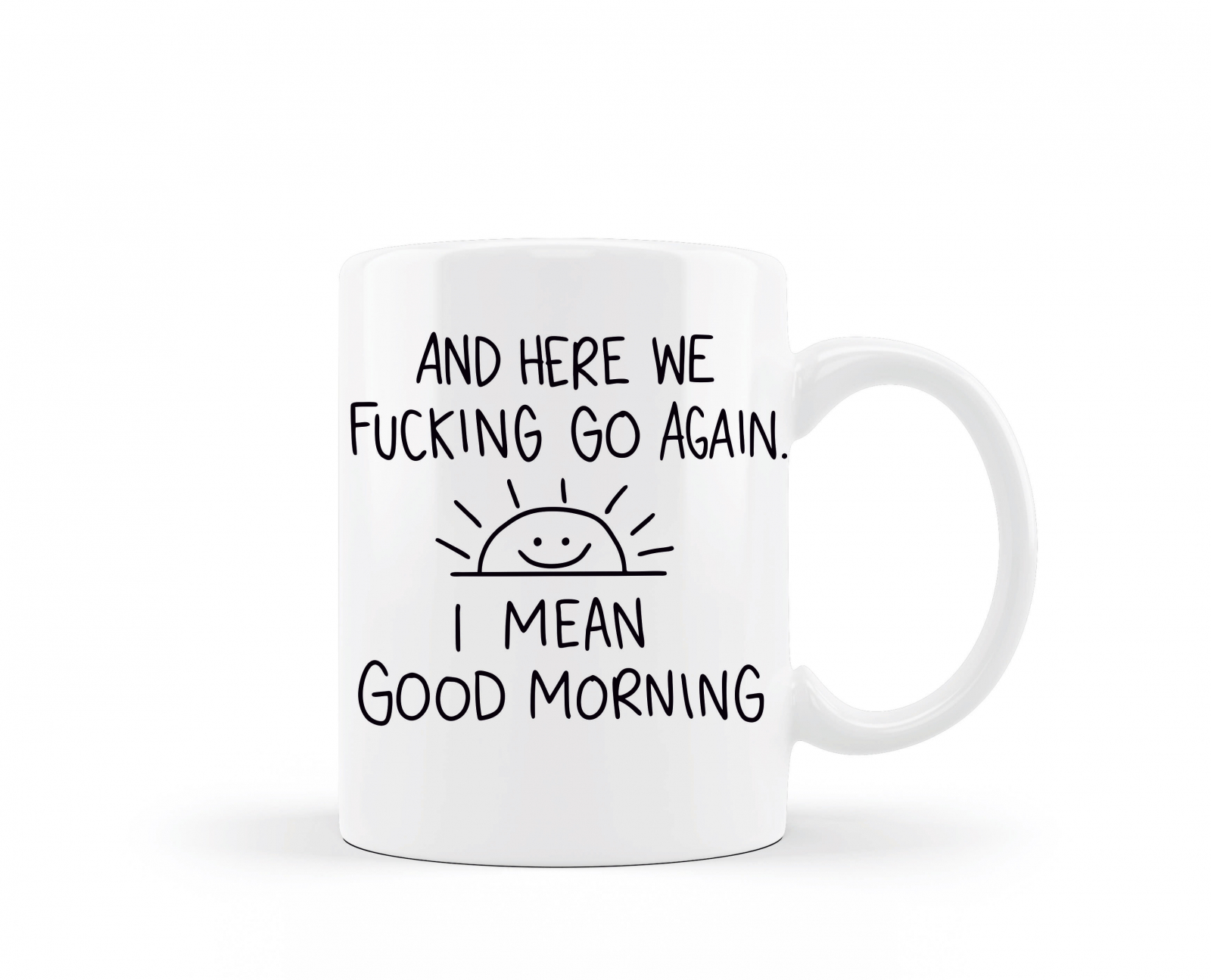 Cana personalizata Good morning