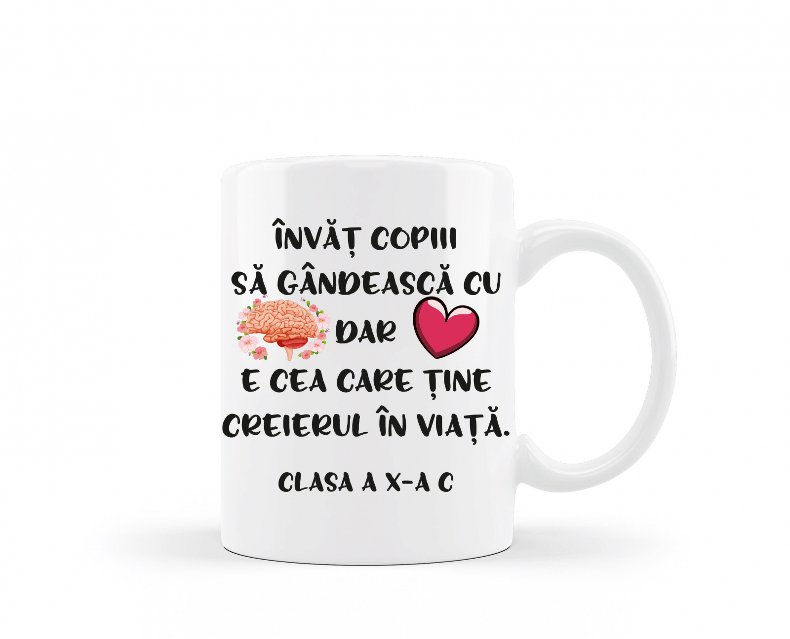 Cana personalizata pentru profesorul de biologie
