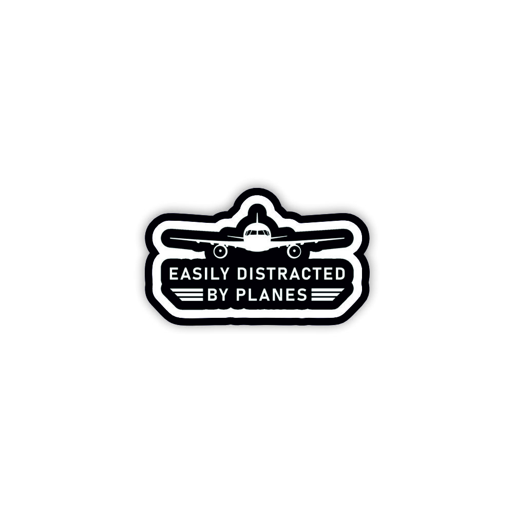 Insigna personalizata cu brosa Easily distracted