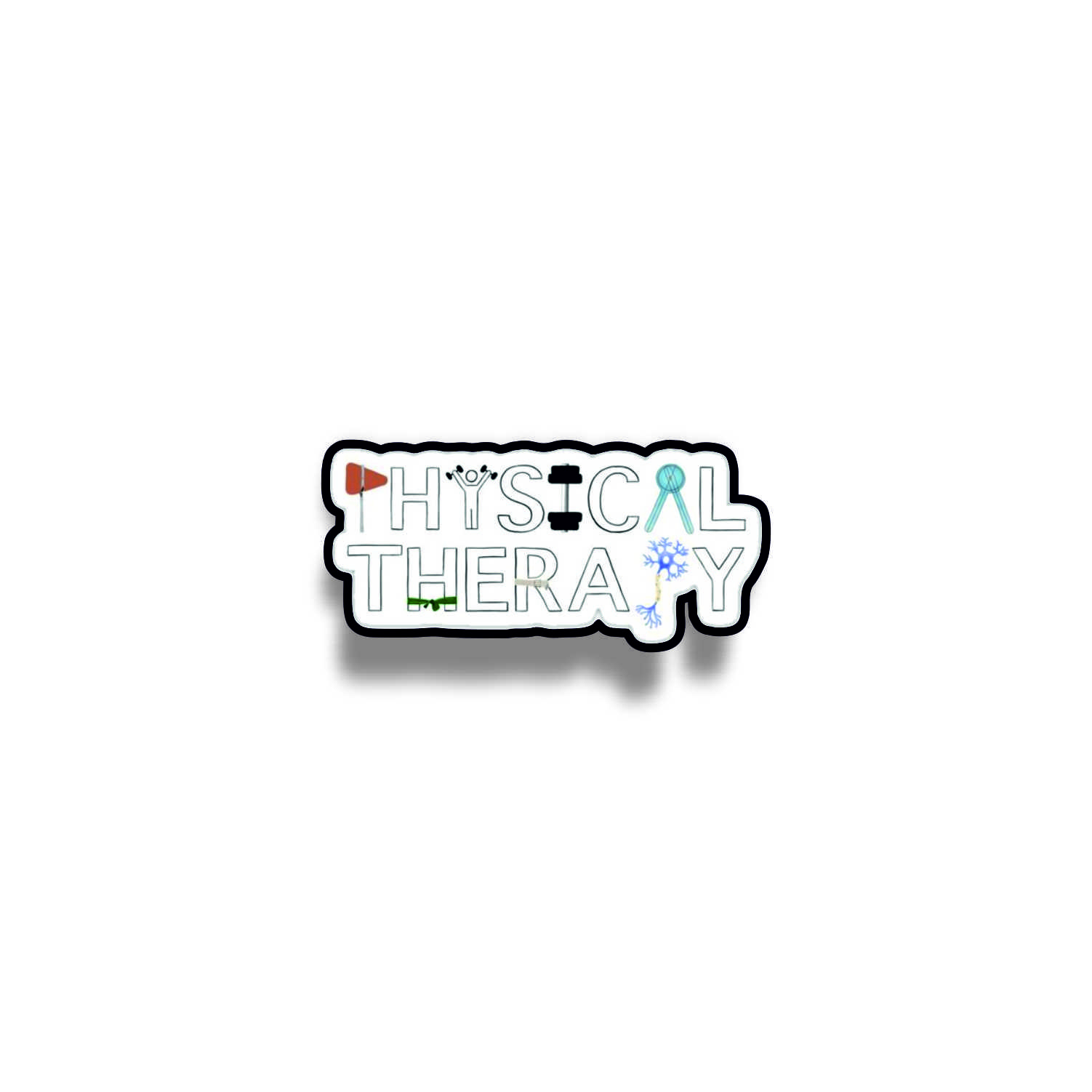 Insigna personalizata cu brosa Physical therapy