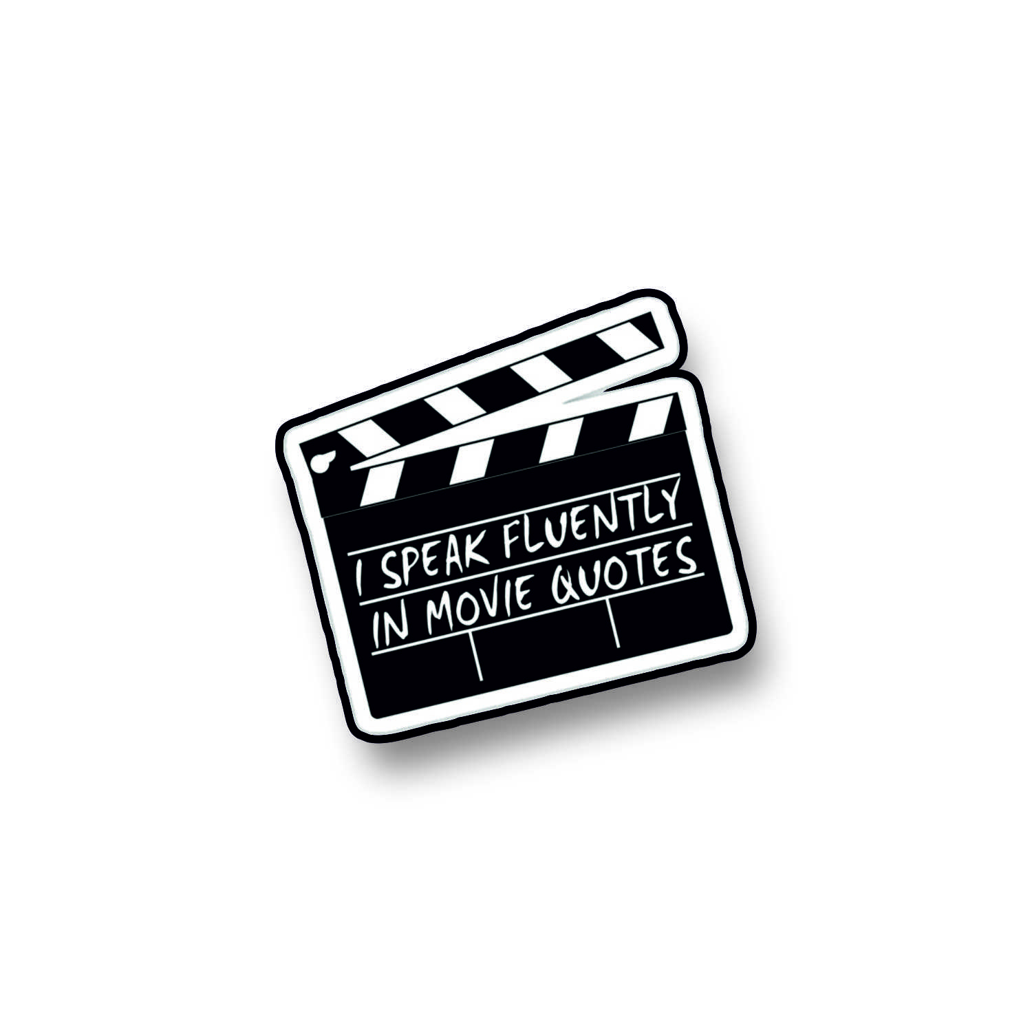 Insigna personalizata cu brosa Movie quotes