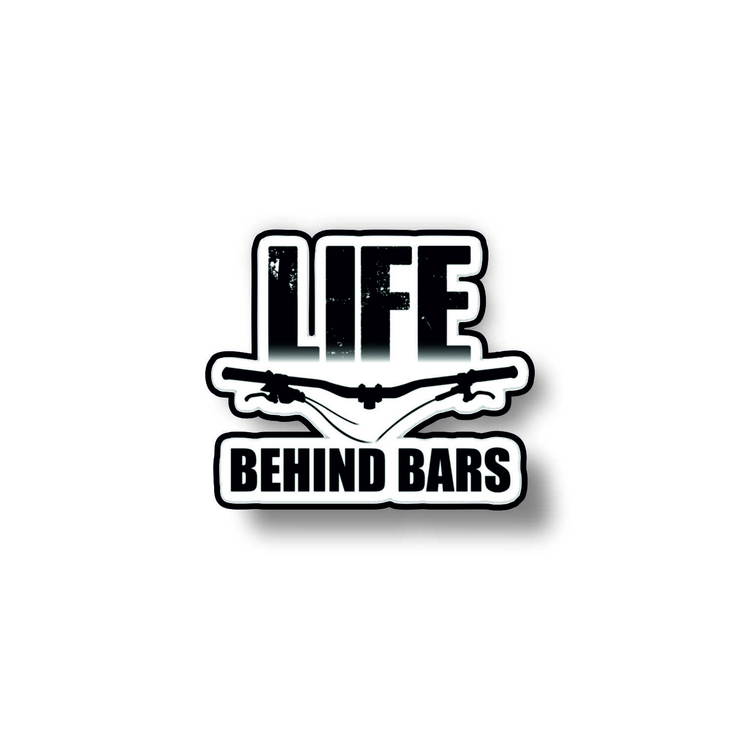 Insigna personalizata cu brosa Life behind bars