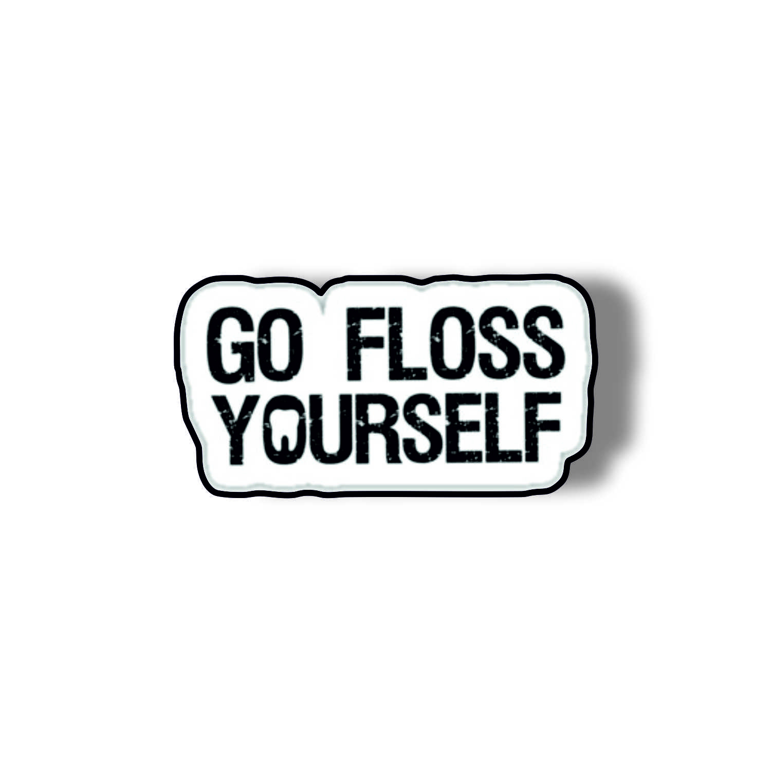 Insigna personalizata cu brosa Go floss